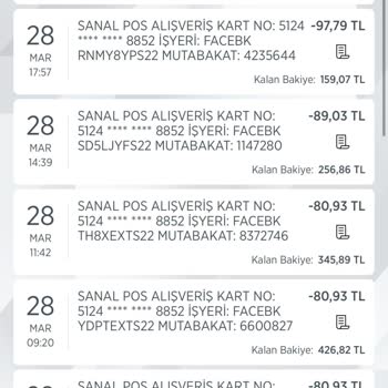 Facebook İznim Olmadan Para Çekimi