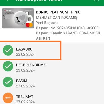 Garanti BBVA Garanti Kredi Kartı Başvurusu 20 TL Taksitli Nakit Avans Yalanı