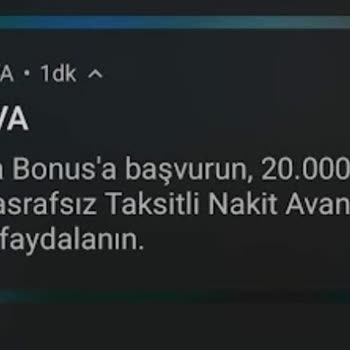 Garanti BBVA Garanti Kredi Kartı Başvurusu 20 TL Taksitli Nakit Avans Yalanı