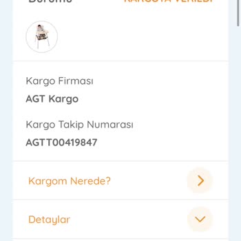 Ebebek AGT Kargo Ürün Teslim Edilmedi