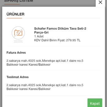 Schafer Kalitesi Bu Olmamalı