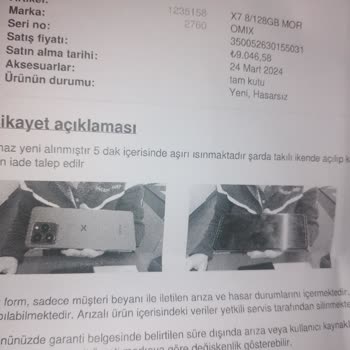 Omix Kesinlikle Memnun Değilim