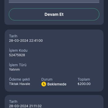 Bettilt 198 TL Yatırımım Hesaba Geçmedi!