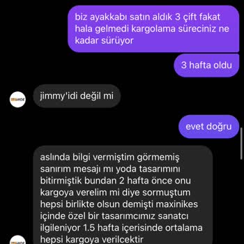Esshoe.co Parası Ödenen Ama Gelmeyen Ayakkabı, Edilmeyen İade