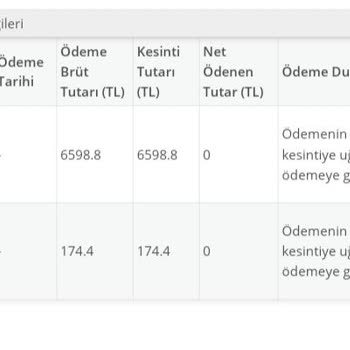 SGK Kurum Hatasıyla Kesilen Emekli Maaşı