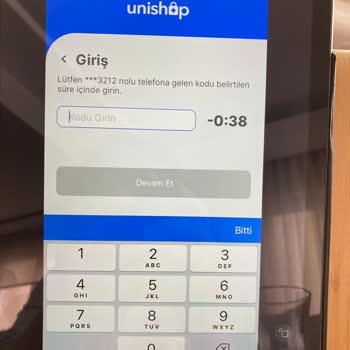 Unishopa Giriş Yapamıyorum
