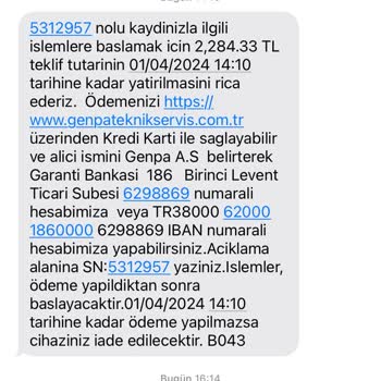 Garanti Kapsamında Ki Xiaomi Mi Robot İşlem Ücreti İsteyen Genpa