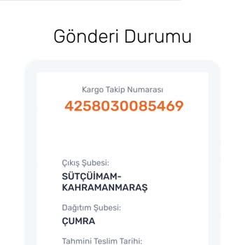 Aras Kargo Çumra Şubesi Eve Kargo Bırakmıyor!