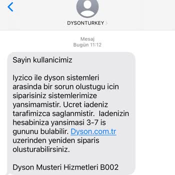 Dyson Türkiye Müşteri Oyalama