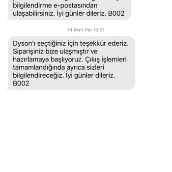 Dyson Kalite Kontrol Yapmıyor