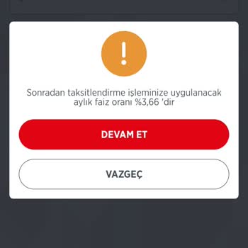 Ziraat Bankası Taksit Yapılmaması Hakkında