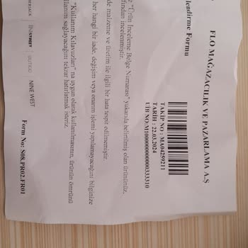 Lotto Ayakkabı İç Astar Yırtılması 45 Günde Yırtıldı