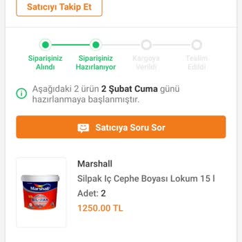 Trendyol 2 Aydır Ürünü Yollamıyor
