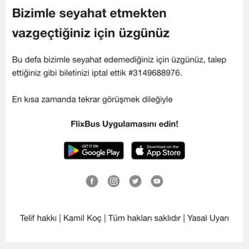 Kamil Koç İptali Sağlanan Biletinin İade Süreci Hızlandırılmalı