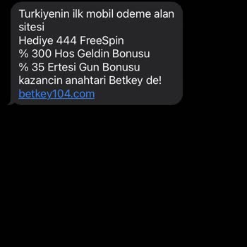 Vodafone Kumar Sitelerinden Mesajlar