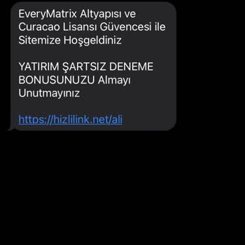 Vodafone Kumar Sitelerinden Mesajlar