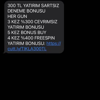 Vodafone Kumar Sitelerinden Mesajlar