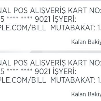Apple Kartımdan Sürekli Para Çekiyor