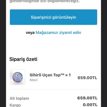 Oyuncakcın (Mutlu Pırıltılar)Ödeme Alıp Ürün Teslimatı Yapmıyor