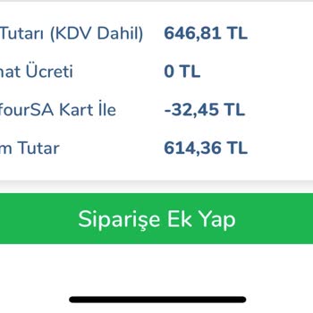 Carrefour SA Online Market Hesabımdan Fazla Para Çekti