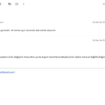 Keikei Firması Ürünlerin İadesini Kabul Etmiyor!
