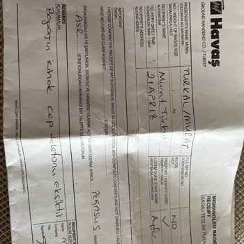 Pegasus Firmasında Valizim Kayıp Oldu.