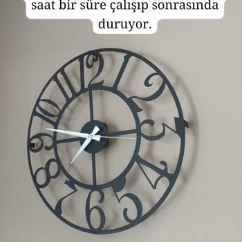 Bella Maison Arızalı Saat Sorunu Çözülmedi