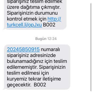 Kuryenet Sipariş Teslim Etmeme Yalanları