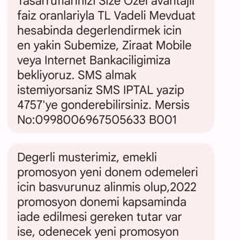 Ziraat Bankası Emekli Promosyonu Yatmadı