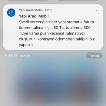 Rahatsız Edici Bildirimden Vazgeçemeyen Banka Yapı Kredi