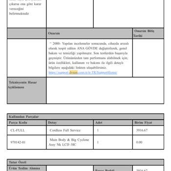 Dyson Bad Authorized Service Experience