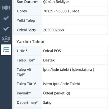 Ödeal İşlem İptali Ve Komisyon Sorunu