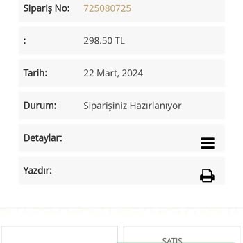 Siraç Pazarlama Siparişim Kargoya Verilmedi