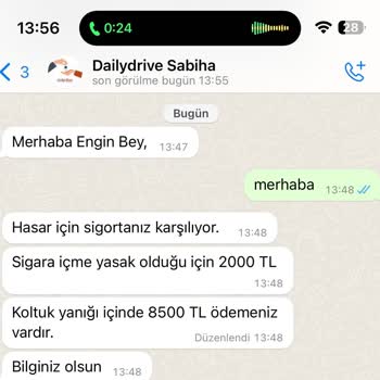 Dailydrive Fahiş Fiyat Sorunu
