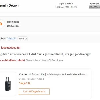 Trendyol Sipariş İle İlgili Fatura Gönderimi Yapmıyor.