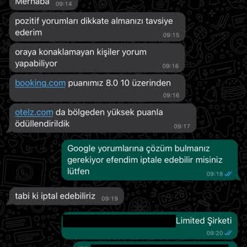 Mardy Suit Hotel Rezervasyon İptali Ve İade Sorunu