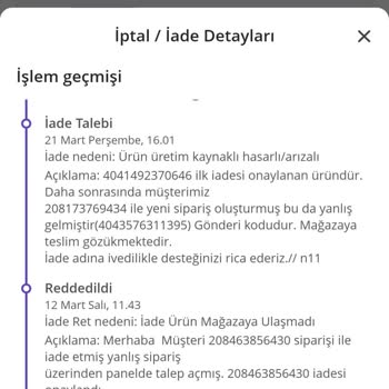 Mavi Ve N11 Mağduriyeti