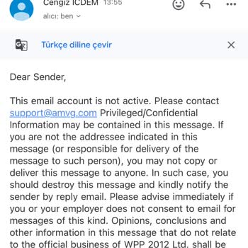 Banabak Kullanılmayan Mail Ve Ödül Kazanımı
