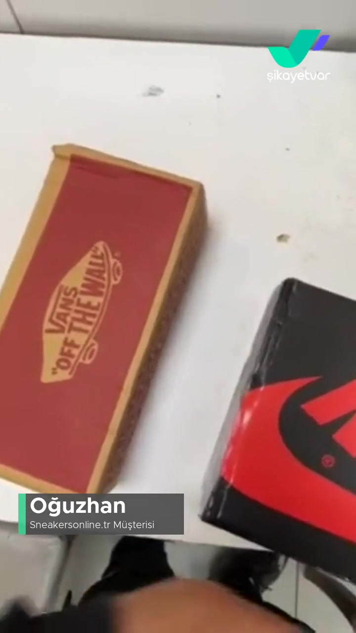Sneakersonline.tr Çakma Ayakkabı Gönderiyor! videonun kapak resmi