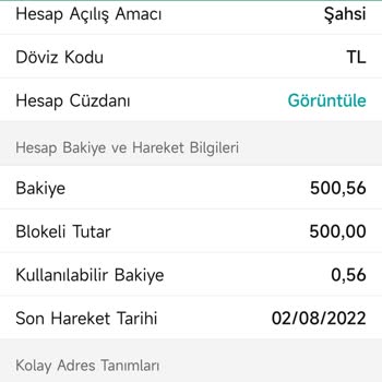 Garanti Bankası'ndan Bloke İadesi Ve Faiz Talebi