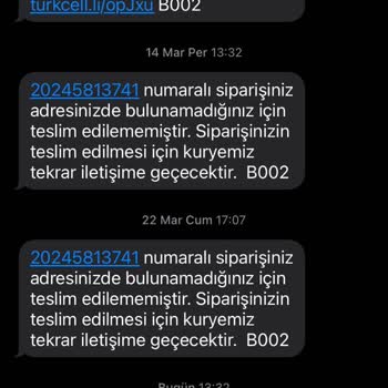 Kuryenet Ürün Teslim Etmiyor