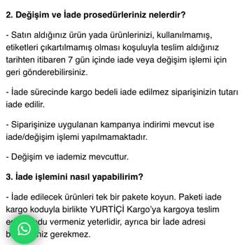 Oyku Wear İade Yerine Hediye Çeki Skandalı