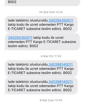 Sefamerve Markası Ücret İadesi Yapmıyor