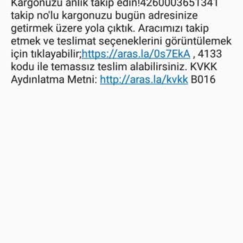 Amazon Hizmet Hakkında Gerekenin Yapılmaması