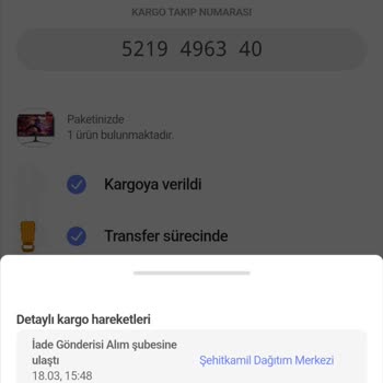 hepsiJET Kargom 11 Günden Beri Transfer Sürecinde