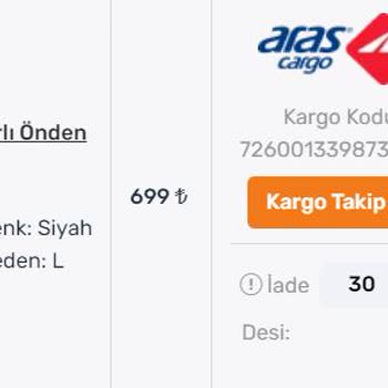 Aras Kargo Nevşehir Aras Hakkıyla Kazanmıyor. Harama Batmış...