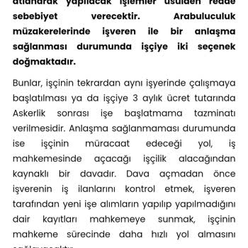 Teleperformance Askerlik Dolayısı İle Çıkışımla Alakalı İlgilenilmedi.