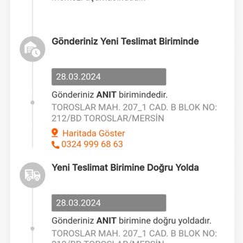 MNG Kargo Mersin Teslimat Sorunu