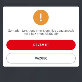 Ziraat Bankası Sonradan Taksitlendirme Sorunu