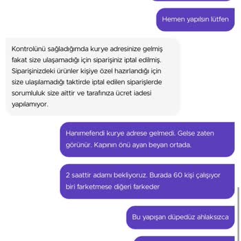 Getir Yemek Kurye Geldim Bulamadım Yalanı